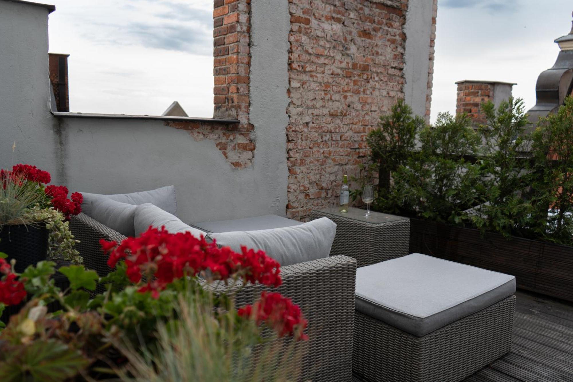 Gotyk Na Dotyk Z Tarasem Na Dachu Apartment Torun Luaran gambar